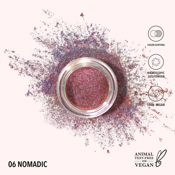 Moira Summer Look Starstruck Chrome Glitter Loose Eyeshadow Highlighter Powder - Picture 1 of 6